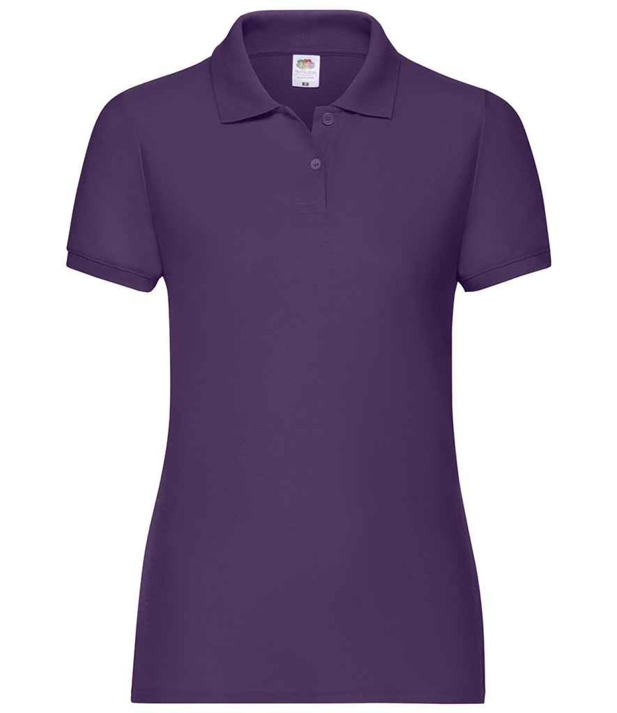 Fruit of the Loom Lady Fit Piqué Polo Shirt