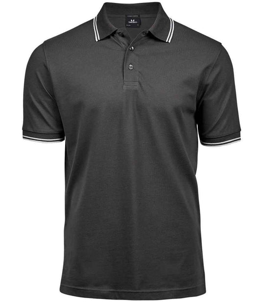 Tee Jays Luxury Stretch Tipped Polo Shirt