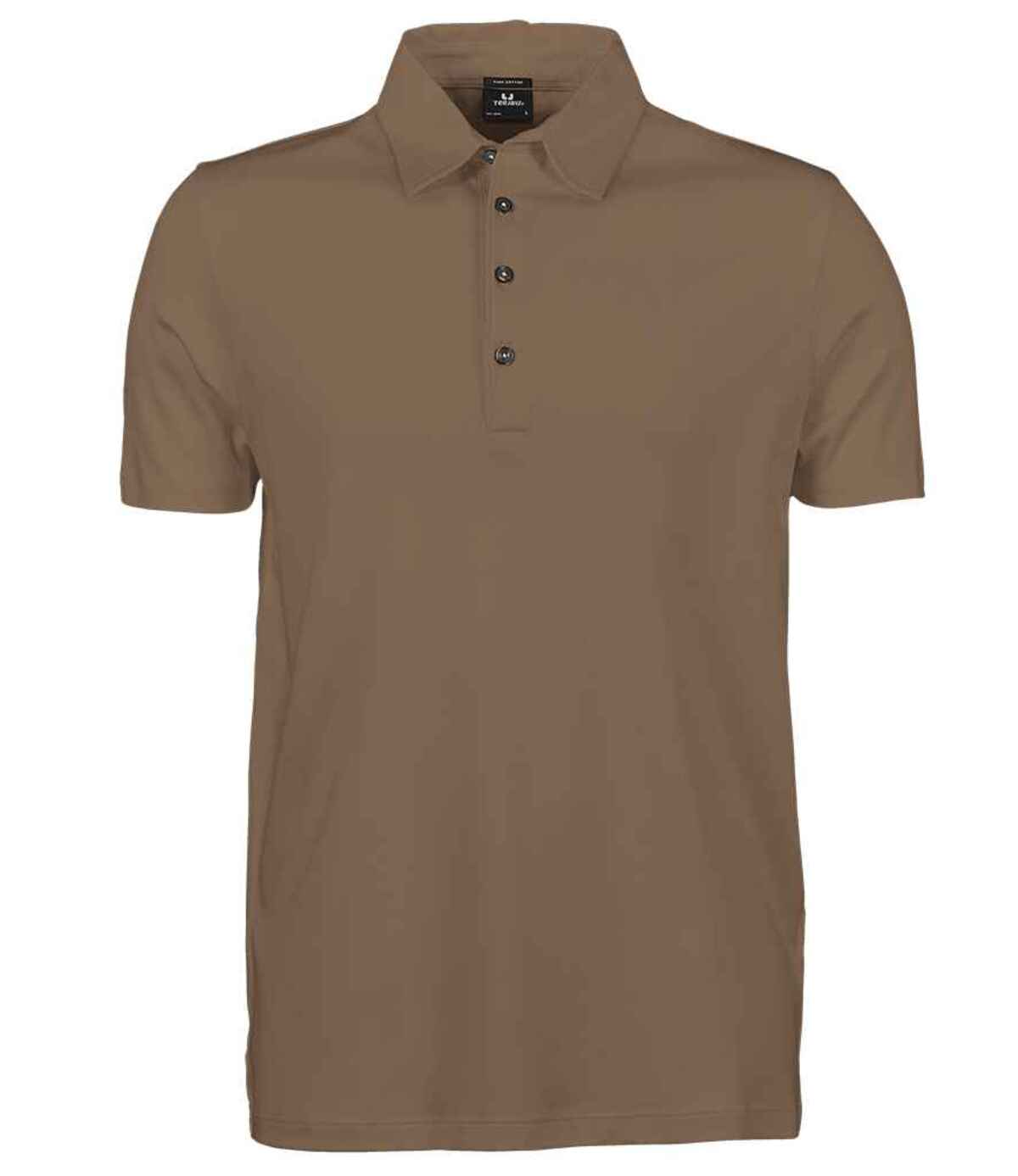 Tee Jays Pima Cotton Interlock Polo Shirt