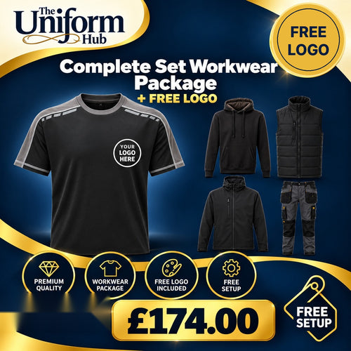 Complete Set Workwear Package + Free Logo