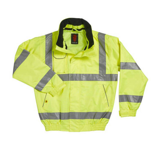 Warrior Hi Vis Breathable Bomber Jacket
