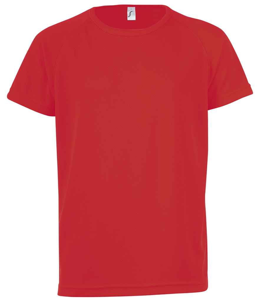 SOL'S Kids Sporty T-Shirt | Red