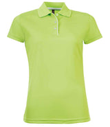 SOL'S Ladies Performer Piqué Polo Shirt | Apple Green thumbnail 1