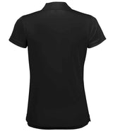 SOL'S Ladies Performer Piqué Polo Shirt | Black thumbnail 2