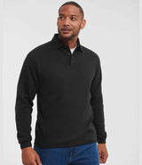 Russell Athletic Heavy Duty Collar Sweatshirt | Black thumbnail 1