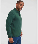 Russell Athletic Heavy Duty Collar Sweatshirt | Bottle Green thumbnail 3