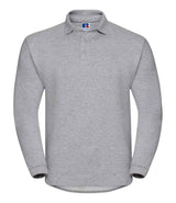 Russell Athletic Heavy Duty Collar Sweatshirt | Light Oxford thumbnail 4