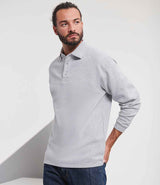 Russell Athletic Heavy Duty Collar Sweatshirt | Light Oxford thumbnail 1