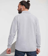 Russell Athletic Heavy Duty Collar Sweatshirt | Light Oxford thumbnail 2
