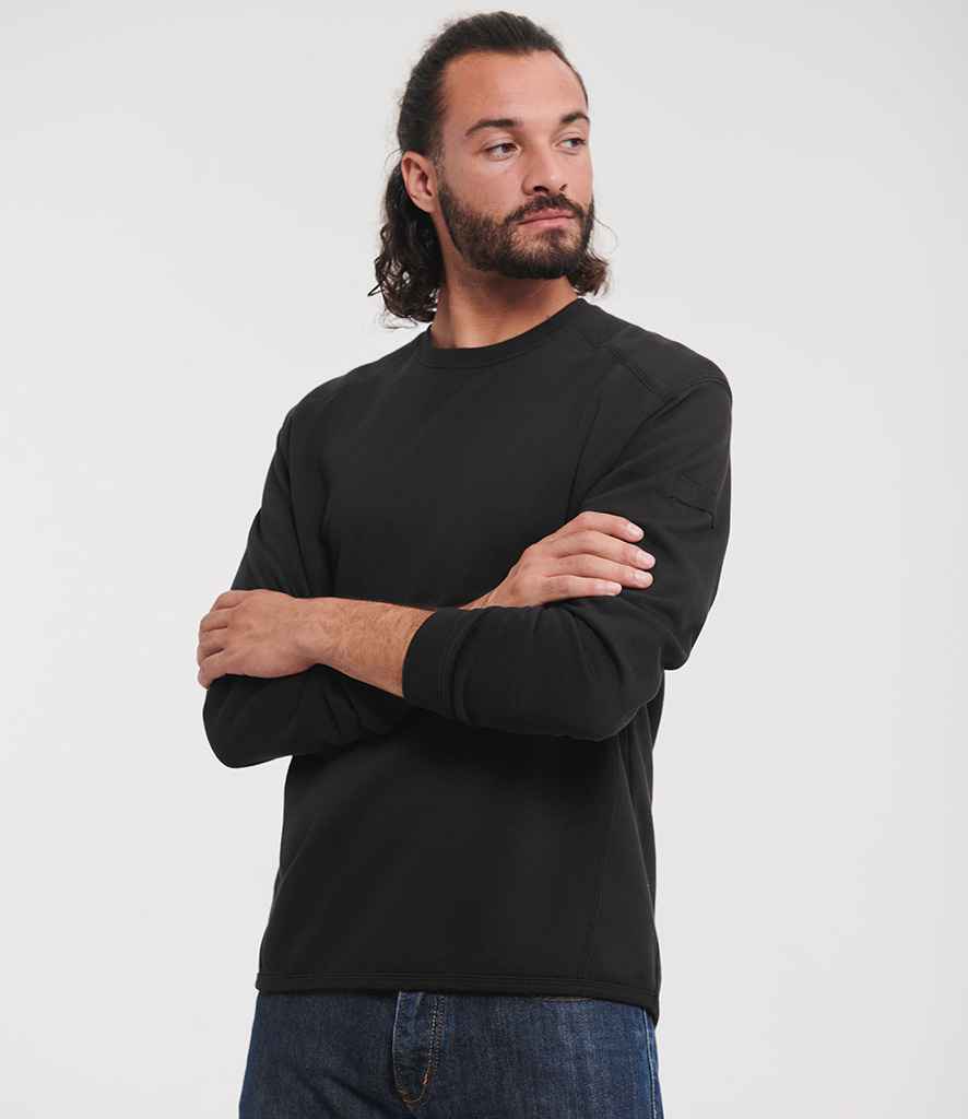 Russell Athletic Heavyweight Sweatshirt | Black