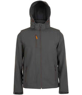 SOL'S Transformer Pro Soft Shell Jacket | Charcoal thumbnail 1