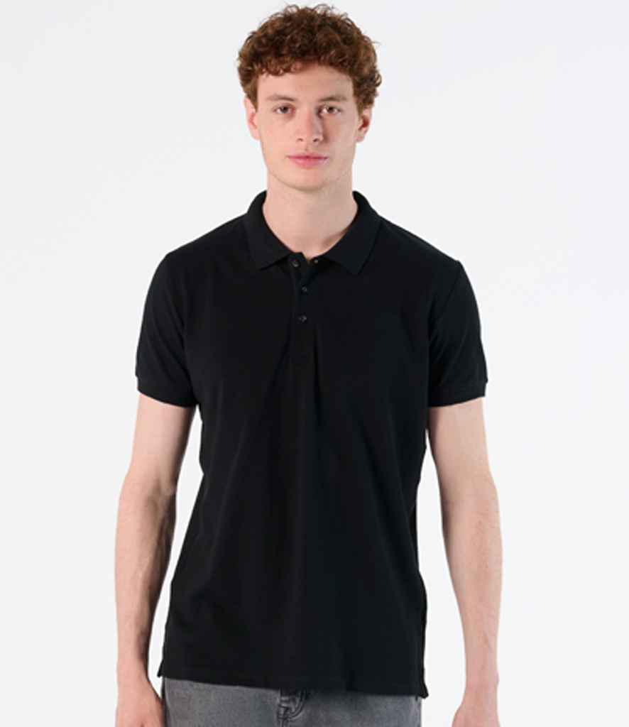 SOL'S Phoenix Piqué Polo Shirt | Black