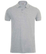 SOL'S Phoenix Piqué Polo Shirt | Grey Marl thumbnail 1