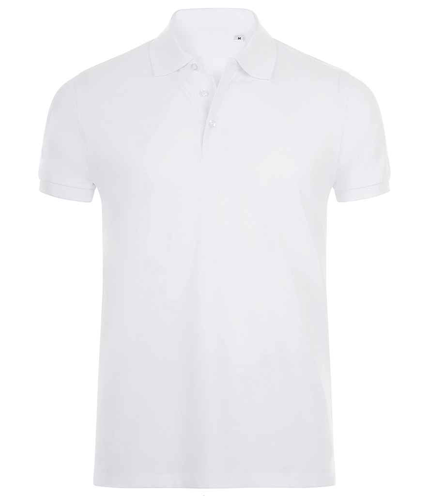 SOL'S Phoenix Piqué Polo Shirt | White