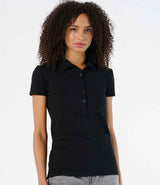 SOL'S Ladies Phoenix Piqué Polo Shirt | Black thumbnail 1
