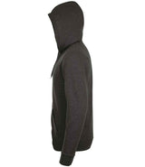 SOL'S Stone Zip Hooded Sweatshirt | Charcoal Marl thumbnail 5