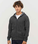 SOL'S Stone Zip Hooded Sweatshirt | Charcoal Marl thumbnail 1