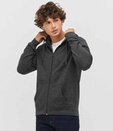 SOL'S Stone Zip Hooded Sweatshirt | Charcoal Marl thumbnail 2