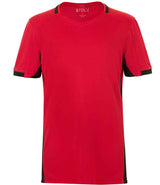 SOL'S Kids Classico Contrast T-Shirt | Red/Black thumbnail 1