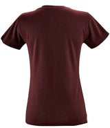 SOL'S Ladies Regent T-Shirt | Burgundy thumbnail 2