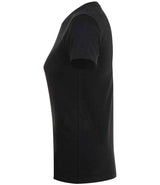 SOL'S Ladies Regent T-Shirt | Deep Black thumbnail 3