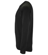 SOL'S Sporty Long Sleeve Performance T-Shirt | Black thumbnail 3