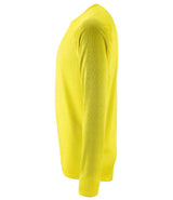 SOL'S Sporty Long Sleeve Performance T-Shirt | Neon Yellow thumbnail 3