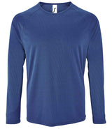 SOL'S Sporty Long Sleeve Performance T-Shirt | Royal Blue thumbnail 1