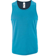 SOL'S Sporty Performance Tank Top | Aqua thumbnail 3
