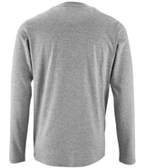 SOL'S Imperial Long Sleeve T-Shirt | Grey Marl thumbnail 2