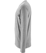 SOL'S Imperial Long Sleeve T-Shirt | Grey Marl thumbnail 3