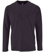 SOL'S Imperial Long Sleeve T-Shirt | Mouse Grey thumbnail 1