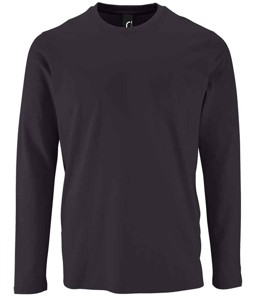 SOL'S Imperial Long Sleeve T-Shirt | Mouse Grey
