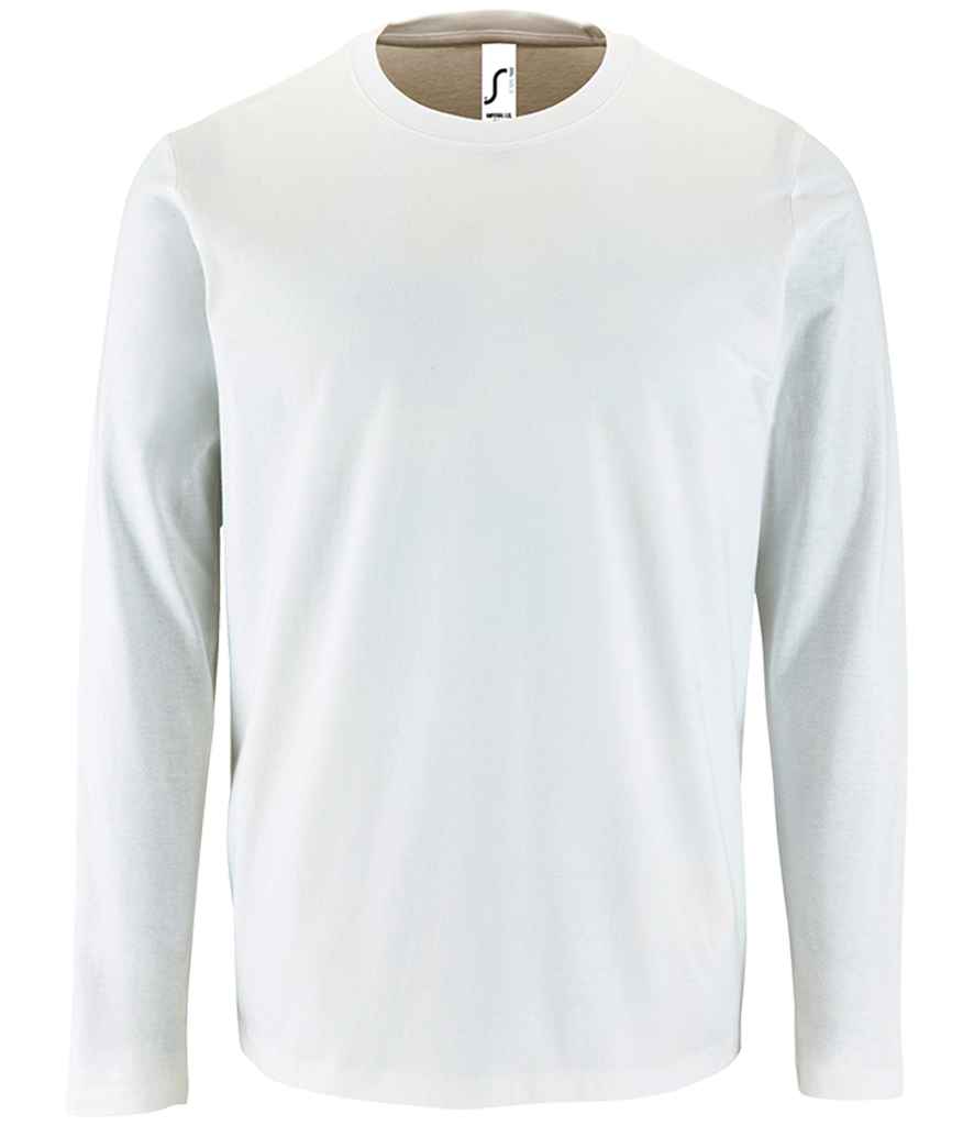 SOL'S Imperial Long Sleeve T-Shirt | White