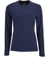 SOL'S Ladies Imperial Long Sleeve T-Shirt | French Navy thumbnail 2