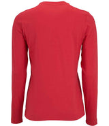 SOL'S Ladies Imperial Long Sleeve T-Shirt | Red thumbnail 2