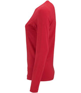 SOL'S Ladies Imperial Long Sleeve T-Shirt | Red thumbnail 3