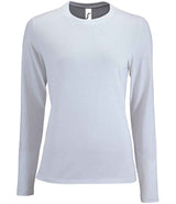 SOL'S Ladies Imperial Long Sleeve T-Shirt | White thumbnail 1