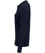 SOL'S Ladies Perfect Long Sleeve Piqué Polo Shirt | French Navy thumbnail 3