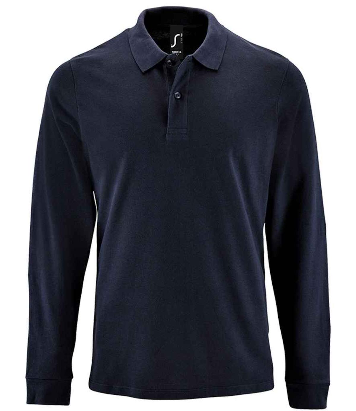 SOL'S Perfect Long Sleeve Piqué Polo Shirt