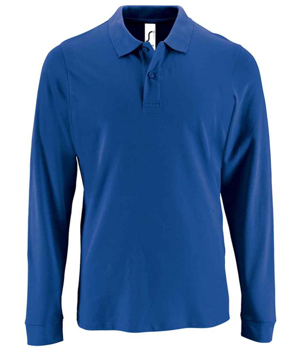 SOL'S Perfect Long Sleeve Piqué Polo Shirt