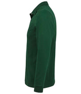 SOL'S Perfect Long Sleeve Piqué Polo Shirt | Bottle Green thumbnail 3