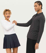 SOL'S Perfect Long Sleeve Piqué Polo Shirt | Charcoal Marl thumbnail 3