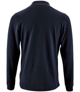 SOL'S Perfect Long Sleeve Piqué Polo Shirt | French Navy thumbnail 2
