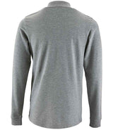 SOL'S Perfect Long Sleeve Piqué Polo Shirt | Grey Marl thumbnail 2