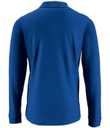 SOL'S Perfect Long Sleeve Piqué Polo Shirt | Royal Blue thumbnail 2