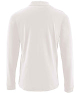 SOL'S Perfect Long Sleeve Piqué Polo Shirt | White thumbnail 2