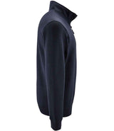 SOL'S Stan Contrast Zip Neck Sweatshirt | French Navy thumbnail 3