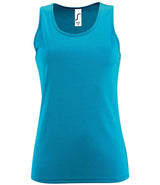 SOL'S Ladies Sporty Performance Tank Top | Aqua thumbnail 1