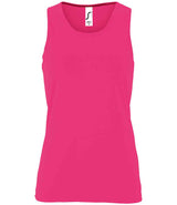 SOL'S Ladies Sporty Performance Tank Top | Neon Pink thumbnail 1